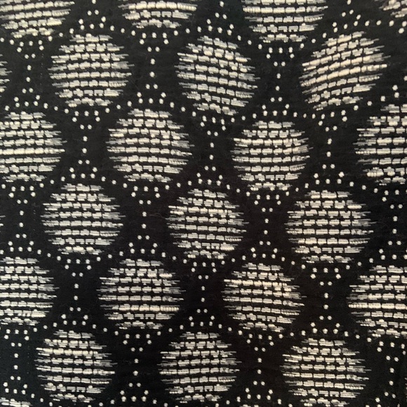 Kimono blazer, black and white - Picture 3 of 3